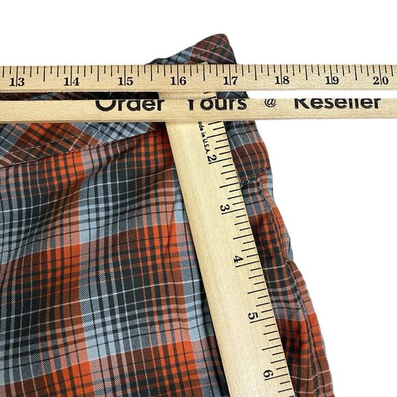 Tommy Bahama Paradise Tech Men's Shorts Size 34 Nylon Orange White Gray Fishing - Picture 5 of 16